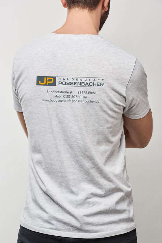T-Shirt Baugeschaeft Poessenbacher GmbH